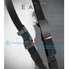 image:imageCHAOREN 15 Nylon Ratchet Belt Men  Casual Work Belt for Jeans  Quick Release Zinc Alloy Buckle Micro Adjustable Fit for EDC Everyday Wear Trim to FitEssential Matte  Black  Grey 35mm