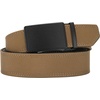image:imageCHAOREN 15 Nylon Ratchet Belt Men  Casual Work Belt for Jeans  Quick Release Zinc Alloy Buckle Micro Adjustable Fit for EDC Everyday Wear Trim to FitFrosted Matte  Stitched Coyote