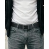 image:imageCHAOREN Ratchet Belt Men  1 38 Mens Belt Leather for Casual Jeans  Smooth Sliding Track Microadjustable Trim to Fit Daily Wear Gift BoxFull Grain Black