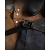 image:imageCHAOREN Mens Belts Casual for Jeans  FullGrain Leather Durable CowhideBlack  Distressed Gun