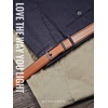 image:imageCHAOREN Click Belts for Men 2 Pack  1 38 Leather Ratchet BeltBlackTan