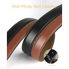 image:imageCHAOREN Click Belts for Men 2 Pack  1 38 Leather Ratchet BeltGunBrown