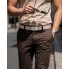 image:imageCHAOREN Nylon Ratchet Belts for Men Adjustable Tactical Belt  125Khaki