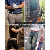 image:imageCHAOREN Nylon Ratchet Belts for Men Adjustable Tactical Belt  125Web Coyote