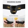 image:imageCHAOREN Tactical Belt Men  Nylon EDC Belt for Military CCWMetalfree Lightweight Black