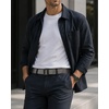 image:imageCHAOREN Tactical Belt Men  Nylon EDC Belt for Military CCWMetalfree Lightweight Grey