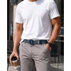 image:imageCHAOREN Tactical Belt Men  Nylon EDC Belt for Military CCWMetalfree Lightweight Navy