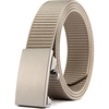 image:imageCHAOREN Nylon Ratchet Belts for Men Adjustable Tactical Belt  125Khaki