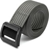 image:imageCHAOREN Tactical Belt Men  Nylon EDC Belt for Military CCWMetalfree Lightweight Grey
