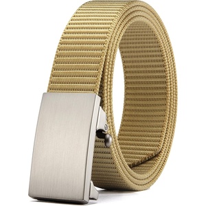 image:imageCHAOREN Nylon Ratchet Belts for Men Adjustable Tactical Belt  125Coyote