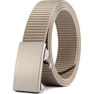 image:imageCHAOREN Nylon Ratchet Belts for Men Adjustable Tactical Belt  125Khaki