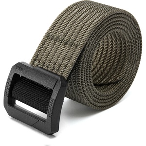 image:imageCHAOREN Tactical Belt Men  Nylon EDC Belt for Military CCWMetalfree Lightweight Olive