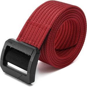image:imageCHAOREN Tactical Belt Men  Nylon EDC Belt for Military CCWMetalfree Lightweight Red