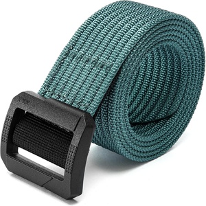image:imageCHAOREN Tactical Belt Men  Nylon EDC Belt for Military CCWMetalfree Lightweight Teal