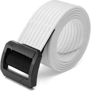 image:imageCHAOREN Tactical Belt Men  Nylon EDC Belt for Military CCWMetalfree Lightweight White