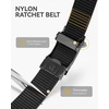 image:imageCHAOREN Ratchet Belts for Men Nylon Web Golf Belt with Automatic Buckle
