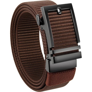 image:imageCHAOREN Ratchet Belts for Men Nylon Web Golf Belt with Automatic Buckle