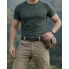 image:imageCHAOREN Tactical Belt Men  15 Stretch Work Belt with Zinc Alloy BuckleBasic Black