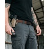 image:imageCHAOREN Tactical Belt Men  15 Stretch Work Belt with Zinc Alloy BuckleFrosted Matte  Brown