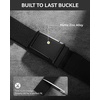 image:imageCHAOREN Tactical Belt Men  15 Stretch Work Belt with Zinc Alloy BuckleFrosted Matte  Grey