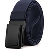 image:imageCHAOREN Tactical Belt Men  15 Stretch Work Belt with Zinc Alloy BuckleFrosted Matte  Navy
