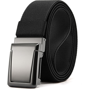 image:imageCHAOREN Tactical Belt Men  15 Stretch Work Belt with Zinc Alloy BuckleGun  Black