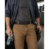 image:imageCHAOREN No Buckle Belts for Men Nylon No Scratch Mechanic Belt 38mmBlack