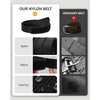 image:imageCHAOREN No Buckle Belts for Men Nylon No Scratch Mechanic Belt 38mmGrey