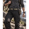 image:imageCHAOREN Tactical Belt Men  15 Nylon Ratchet Belts for EDC WorkGreen Camo