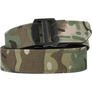 image:imageCHAOREN Tactical Belt Men  15 Nylon Ratchet Belts for EDC WorkGreen Camo