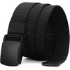 image:imageCHAOREN Boys Nylon Belt 125 Adjustable Kids Tactical BeltBlack