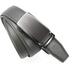 image:imageCHAOREN Leather Ratchet Belt for Men  Mens Dress belt 1 38Grey