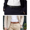 image:imageCHAOREN Mens Dress Belt 2 Pack  1 14 Leather Ratchet Belt Comfort ClickBlackTan