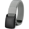 image:imageCHAOREN Boys Nylon Belt 125 Adjustable Kids Tactical BeltGrey