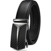 image:imageCHAOREN Leather Ratchet Belt for Men  Mens Dress belt 1 38Yblack