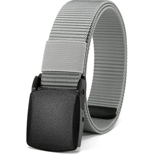 image:imageCHAOREN Boys Nylon Belt 125 Adjustable Kids Tactical BeltGrey