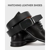 image:imageCHAOREN Mens Belt 2 Pack  Leather Ratchet Belt for Dress Pants 35mmImperial BlackTan