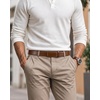 image:imageCHAOREN Mens Leather NoScratch Mechanic Work Belt  138Cognac