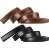 image:imageCHAOREN Ratchet Belt Replacement Strap 1 14Blackcognac
