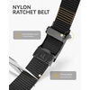 image:imageCHAOREN Ratchet Belts for Men Nylon Web Golf Belt with Automatic BuckleClassic Navy 35mm