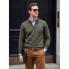 image:imageCHAOREN Stretch Belt for Men  Elastic Belt for Golf amp Casual WearGreen