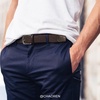 image:imageCHAOREN Stretch Belt for Men  Elastic Belt for Golf amp Casual WearGun  Brown