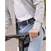 image:imageCHAOREN Stretch Belt for Men  Elastic Belt for Golf amp Casual WearNavy White