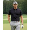 image:imageCHAOREN Stretch Belt for Men  Elastic Belt for Golf amp Casual WearNavy White Grey