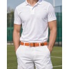 image:imageCHAOREN Stretch Belt for Men  Elastic Belt for Golf amp Casual WearOrange