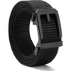image:imageCHAOREN Ratchet Tactical Belt Men  15 Adjustable Nylon Work BeltBasic  Black