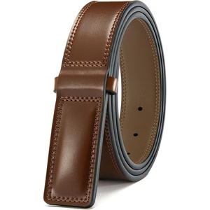 image:imageCHAOREN Mens Leather NoScratch Mechanic Work Belt  138Cognac