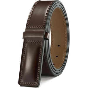 image:imageCHAOREN Mens Leather NoScratch Mechanic Work Belt  138Drak Brown