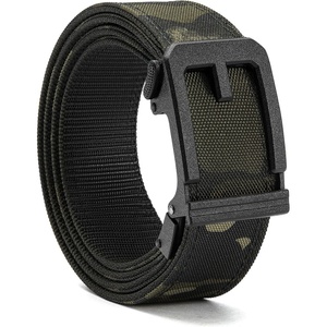 image:imageCHAOREN Ratchet Tactical Belt Men  15 Adjustable Nylon Work BeltBlack Camo