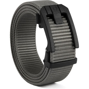 image:imageCHAOREN Ratchet Tactical Belt Men  15 Adjustable Nylon Work BeltFrosted Matte  Grey